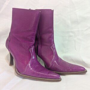Leather Boots, Los Altos Short Tops, Pink, Size 9.5 US (26.5 Mex)